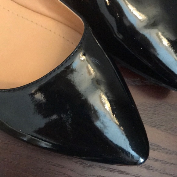 Shoemint pantent & python "Hattie" flats - Picture 6 of 6